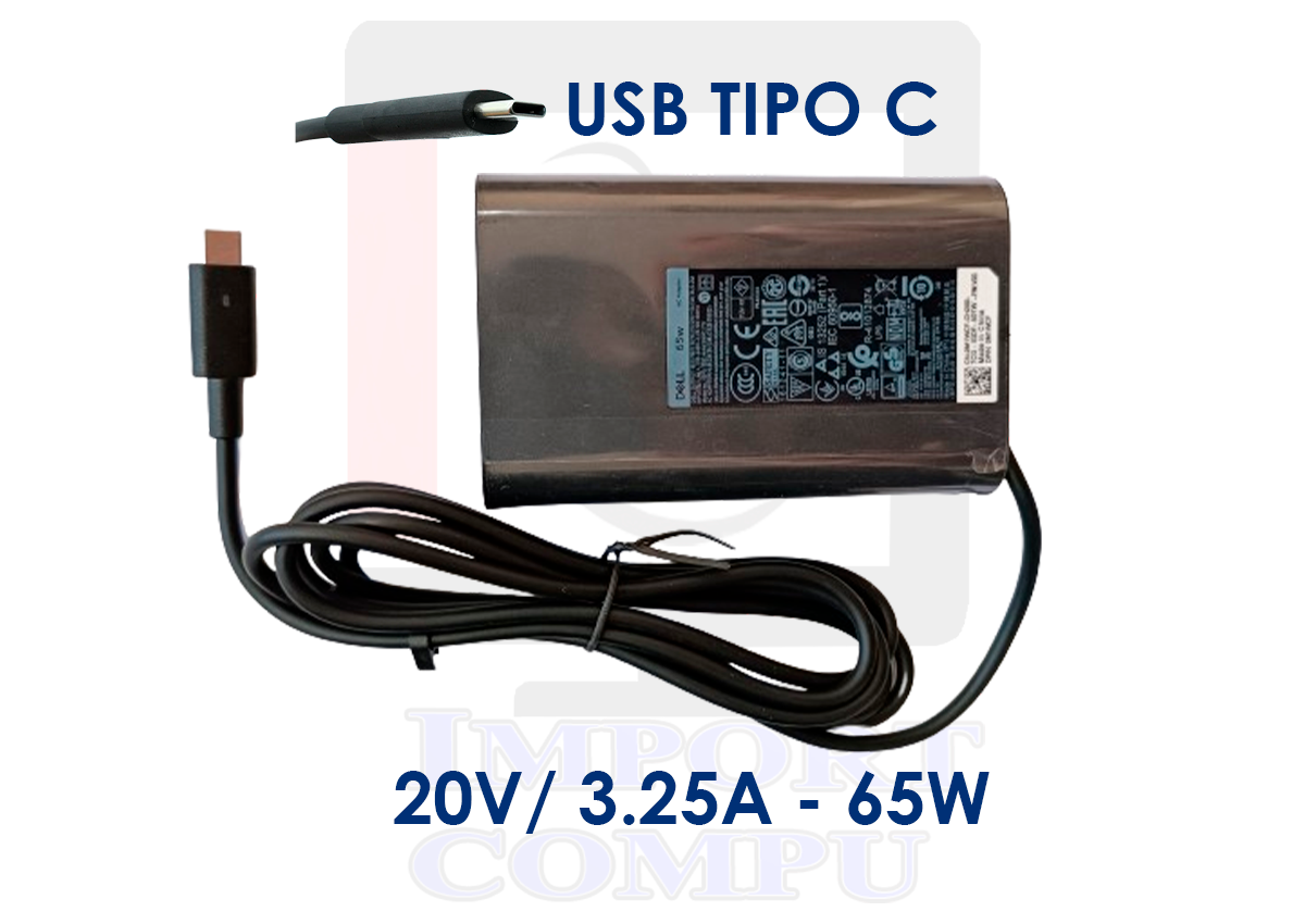 DELL 20V 3.25A TIPO C
