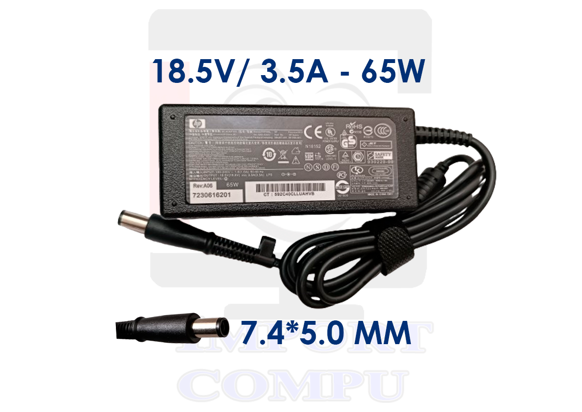 HP 18.5V 3.5A PUNTA DE AGUJA