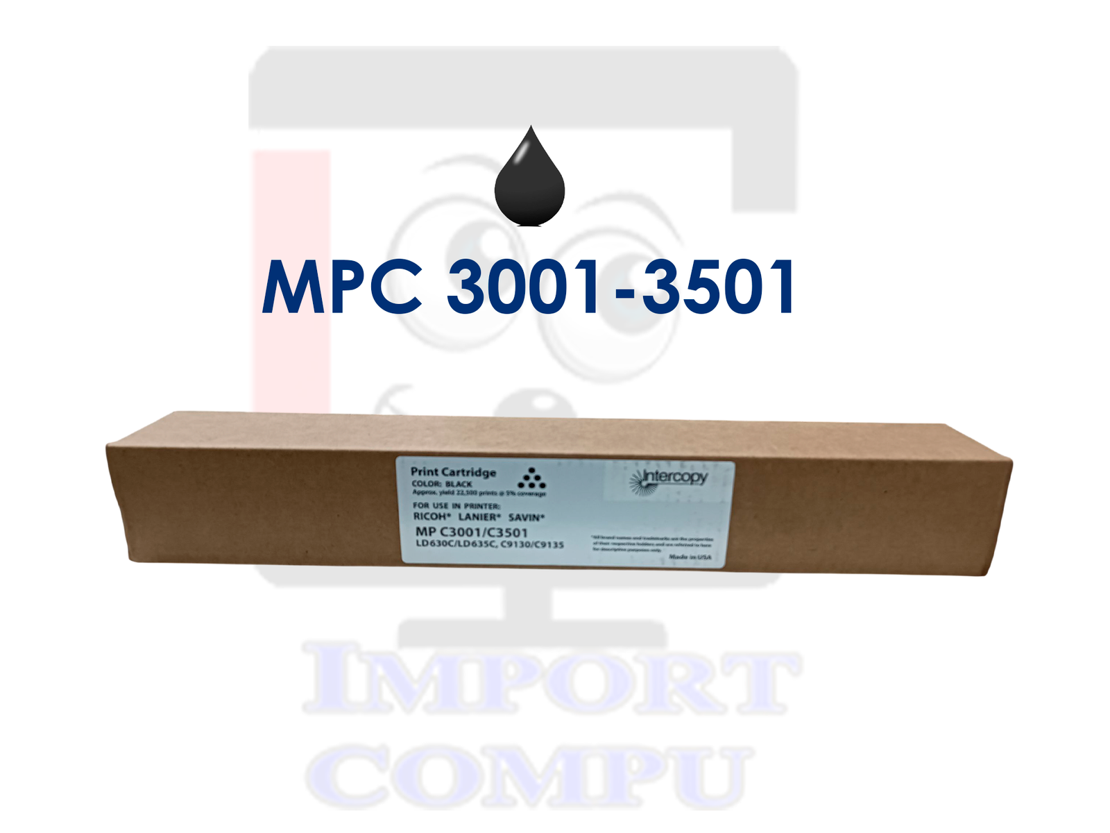 INTERCOPY BLACK MPC 3001-3501