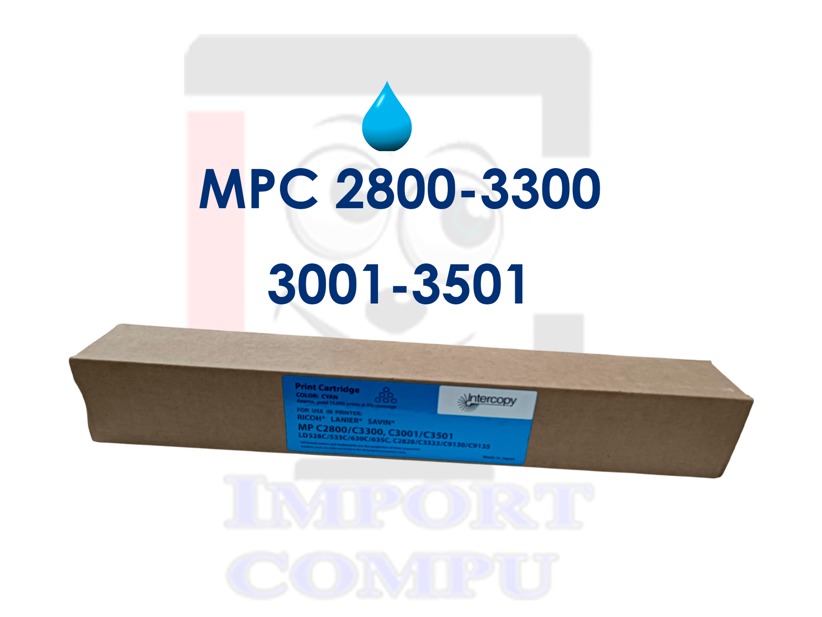 INTERCOPY CYAN MPC 2800-3300-3001-3501