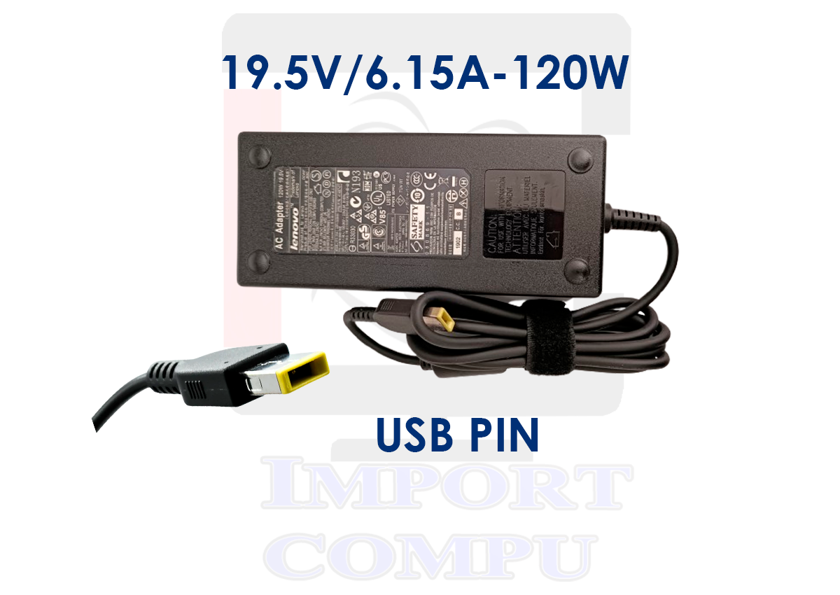 LENOVO 19.5V 6.15A USB