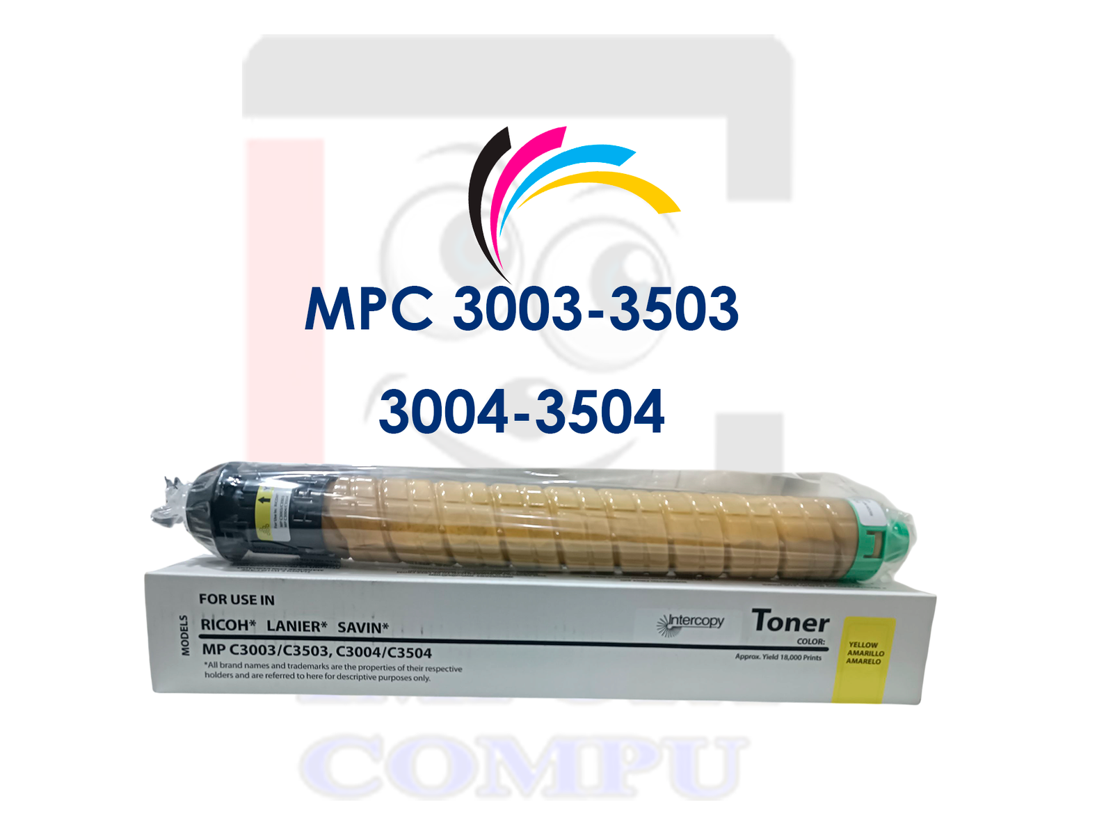 TONER INTERCOPY YELLOW MPC 3003-3503-3004-3504
