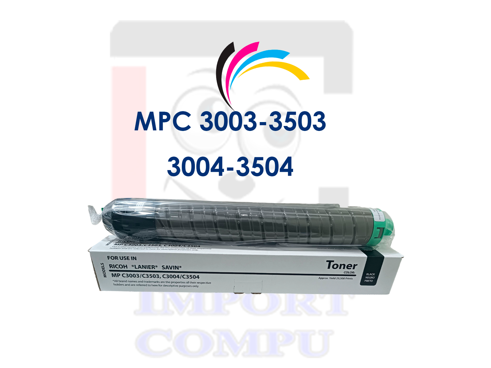 TONER INYERCOPY BLACK MPC 3003-3503-3004-3504