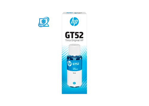 TINTA HP GT52 CYAN M0H54AL 5810/5820/ WL415/WL315/WL515/WL519/WL530/HP670/ST720/HP750/HP7